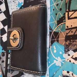 *AUTHENTIC COACH BLACK WALLET*
